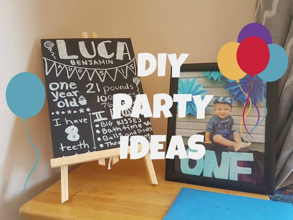 DIY First Birthday Gifts
 BABY BOY S FIRST BIRTHDAY
