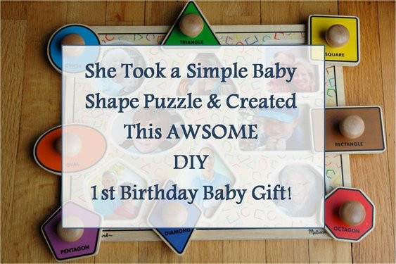 DIY First Birthday Gifts
 Best Gift Idea Awsome DIY 1st Birthday Baby Gift Why Didn