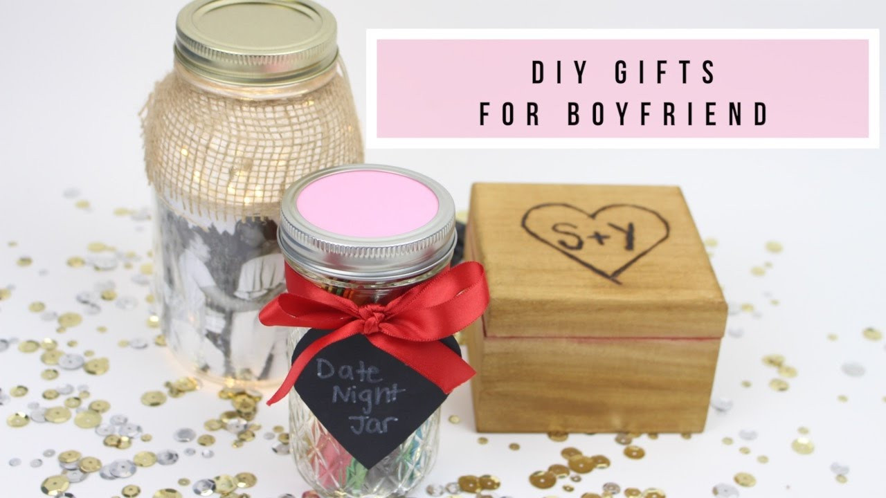 DIY Gift For Boyfriend
 3 DIY Gifts For Boyfriend Husband ♥