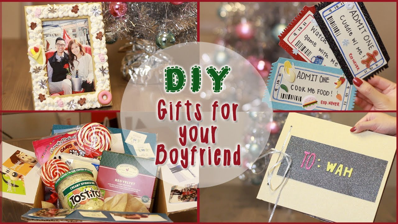 DIY Gift For Boyfriend
 DIY 5 Christmas Gift Ideas for Your Boyfriend