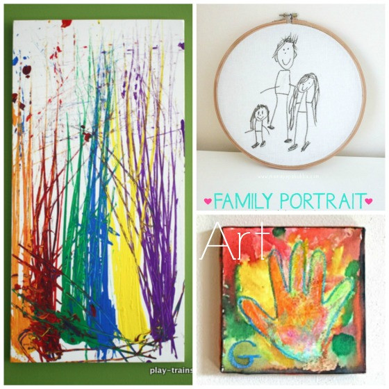 DIY Gifts For Artists
 40 Gifts Kids Can Make that Grown Ups will Really Use