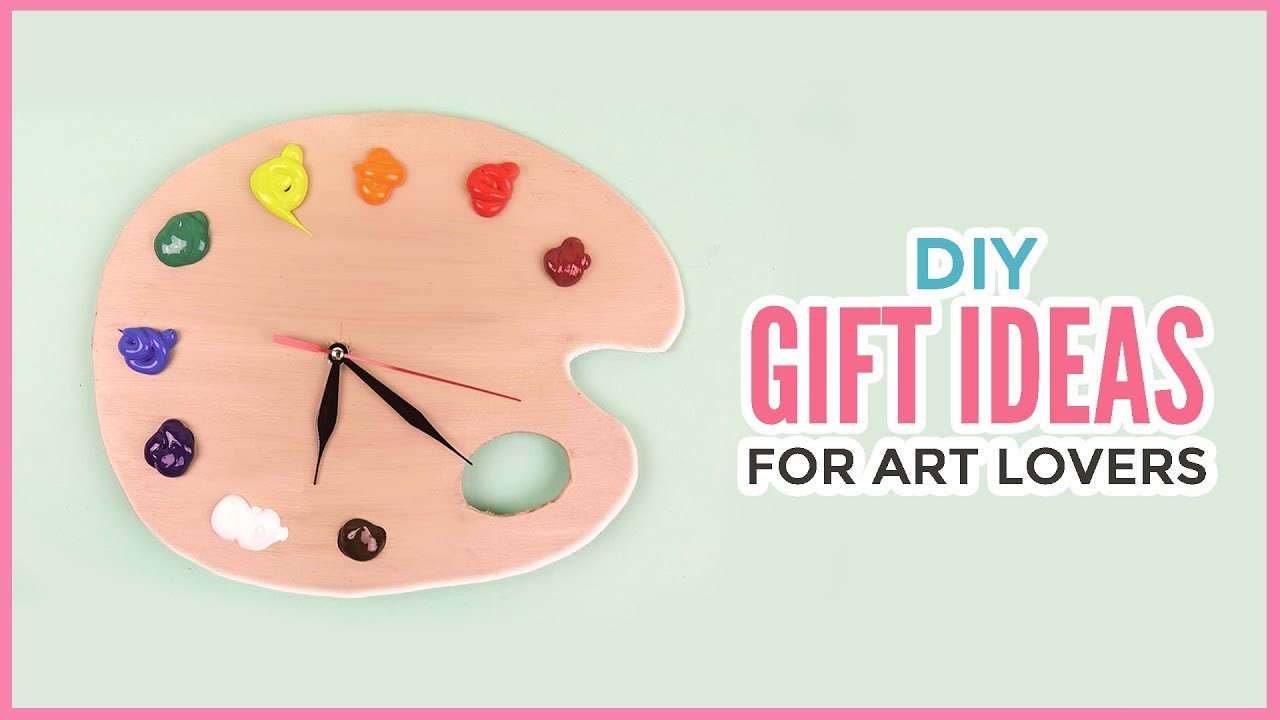 DIY Gifts For Artists
 Creative DIY Gift Ideas for Art Lovers