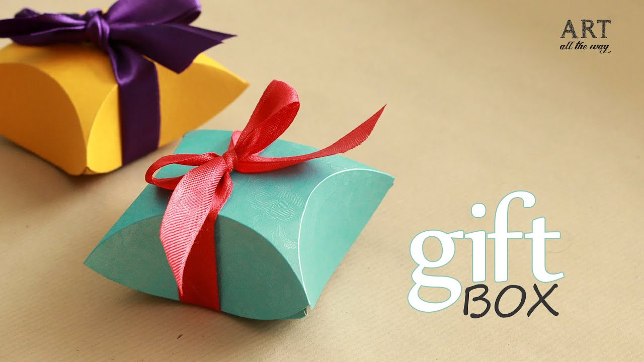 DIY Gifts For Artists
 How to make Gift Box Easy DIY arts and crafts