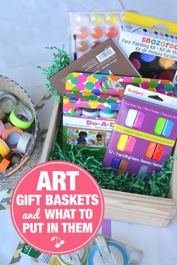 DIY Gifts For Artists
 The Best Art Supplies for Kids and DIY Art Gift Baskets