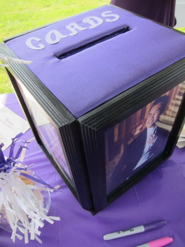 DIY Graduation Card Boxes
 Neat DIY card box the pictures around the box are in