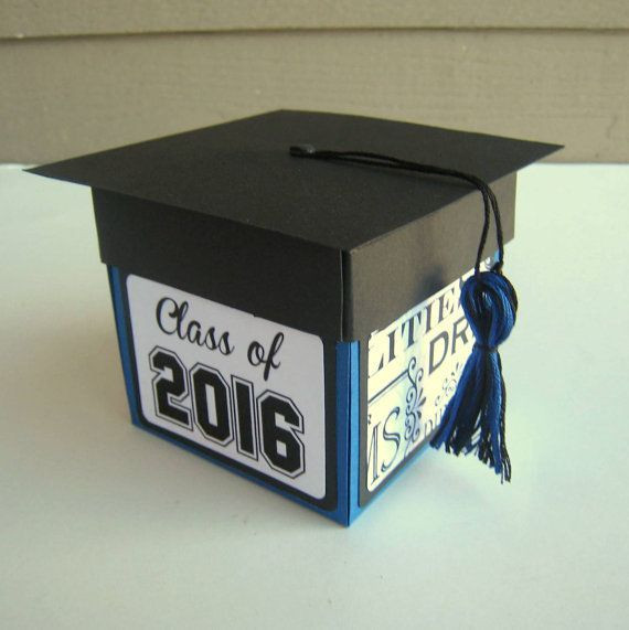 DIY Graduation Card Boxes
 Resultado de imagen para exploding box