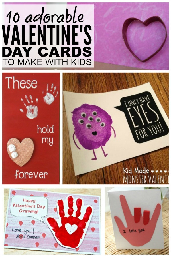DIY Kids Valentine Cards
 10 adorable DIY Valentine s Day cards to make with your kids