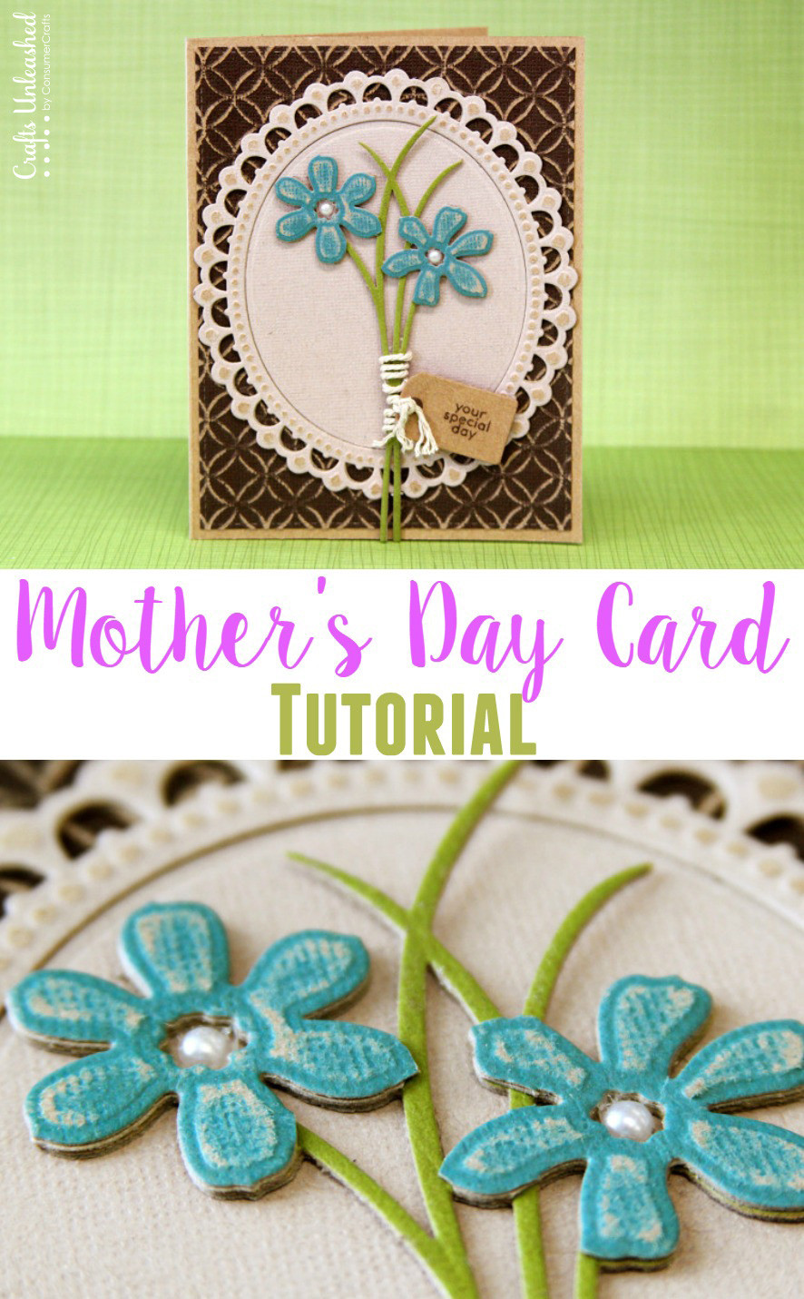 Diy Mothers Day Crafts
 DIY Mother s Day Card 3D Die Cut Crafts Unleashed