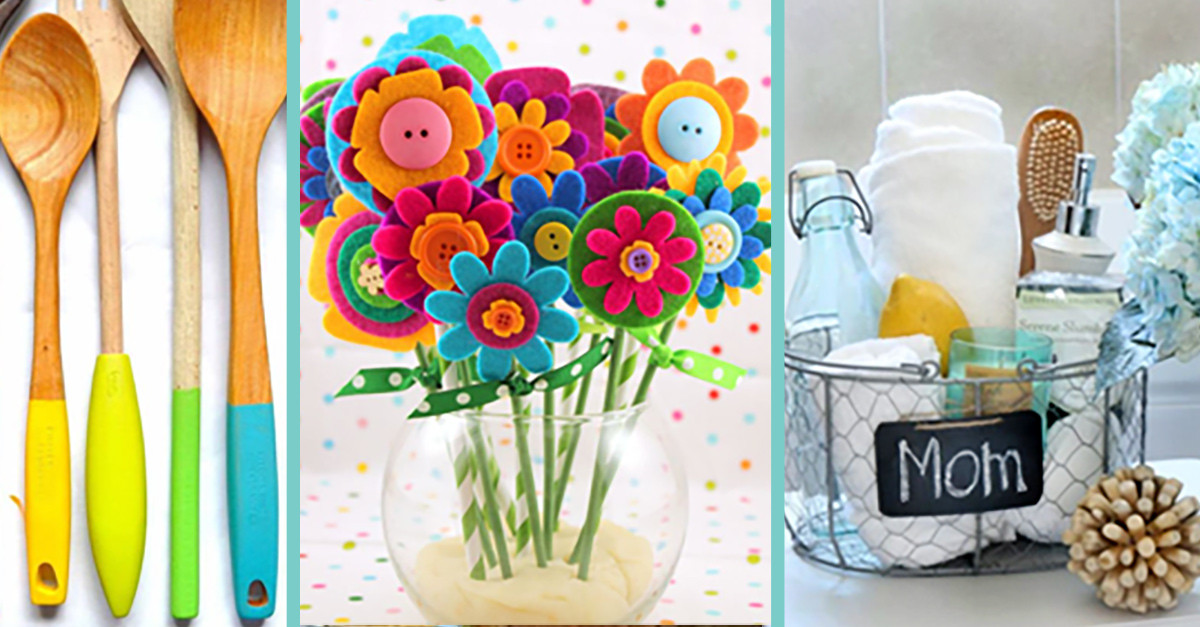 Diy Mothers Day Crafts
 34 Easy DIY Mothers Day Gifts That Are Sure To Melt Her Heart