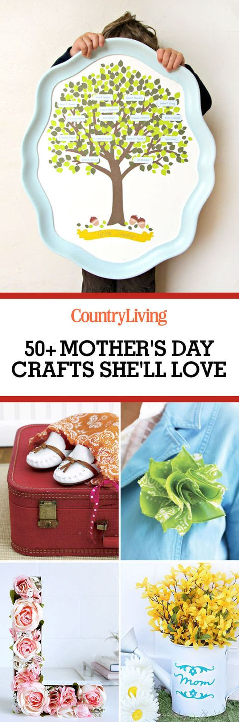 Diy Mothers Day Crafts
 53 DIY Mother s Day Crafts Easy Homemade Gifts for