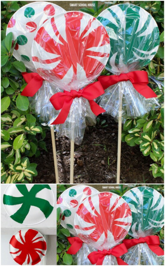 DIY Outdoor Christmas Candy Decorations
 How To Make Outdoor Christmas Candy Decorations