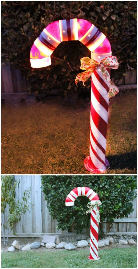 DIY Outdoor Christmas Candy Decorations
 20 Impossibly Creative DIY Outdoor Christmas Decorations