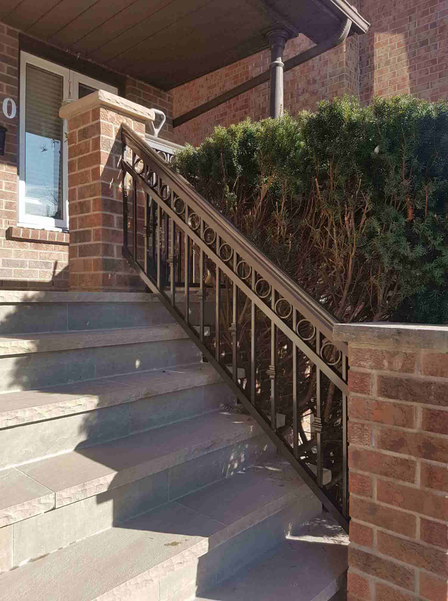 DIY Outdoor Stair Railing
 Aluminum Outdoor Stair Railings Railing System Ideas & DIY