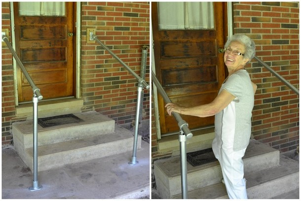 DIY Outdoor Stair Railing
 5 DIY Metal Stair Railing Examples