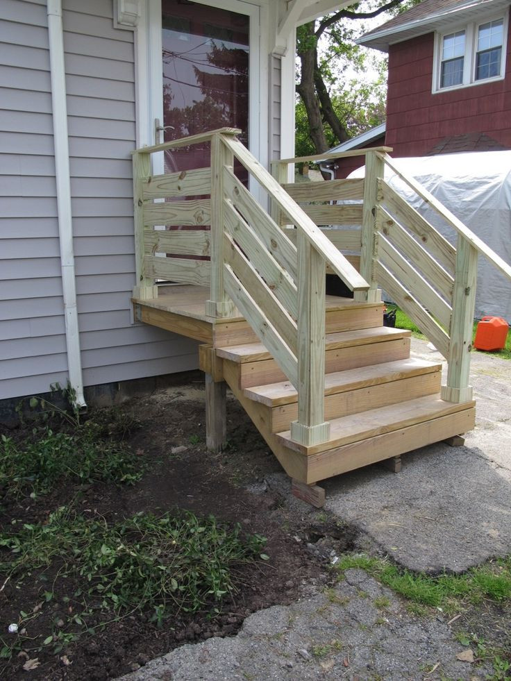 DIY Outdoor Stair Railing
 We DIY’ed Some Front Porch Railings Finally