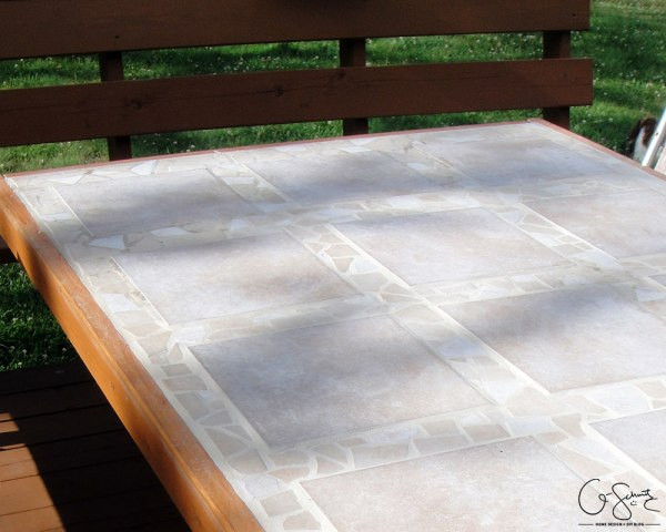 DIY Outdoor Table Top
 Remodelaholic