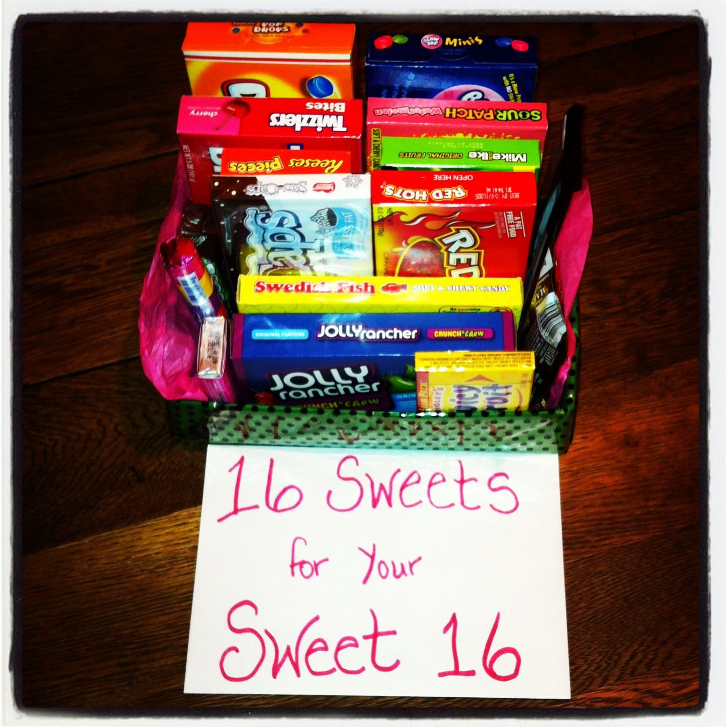 DIY Sweet 16 Gifts
 Sweet 16 t … great party ideas