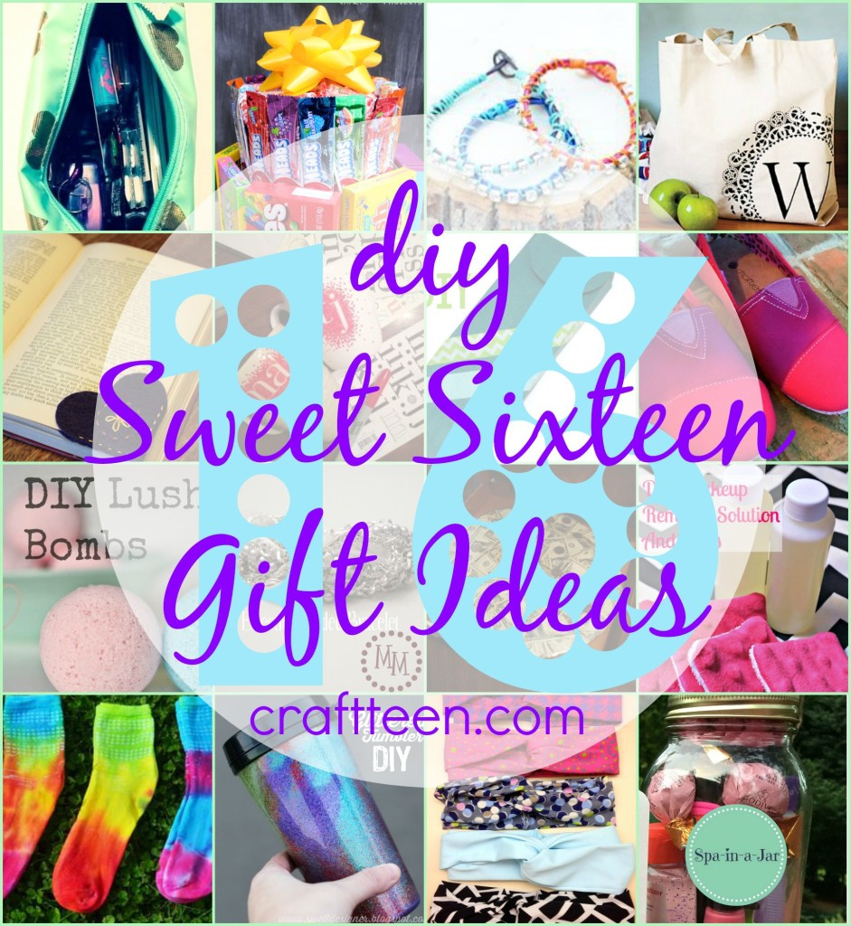 DIY Sweet 16 Gifts
 16 Sweet 16 Gift Ideas – Craft Teen