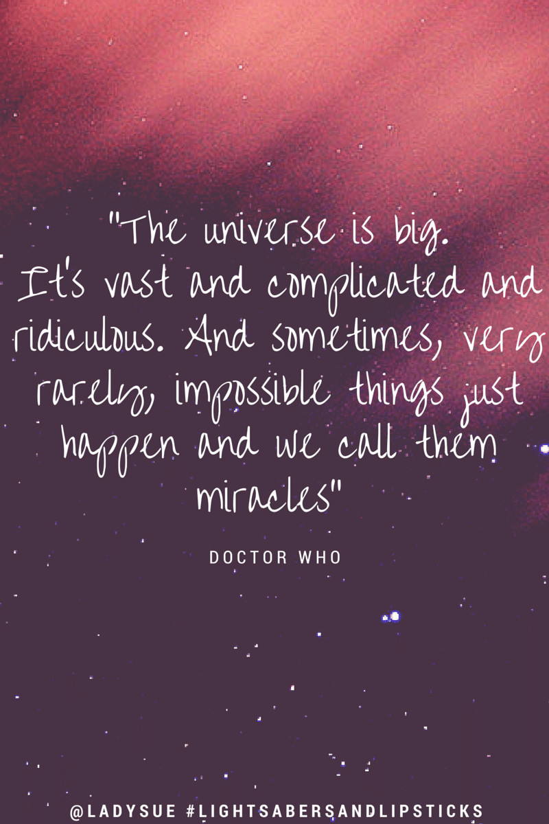 Dr Who Love Quotes
 Magical Moment Monday Doctor Who Quote