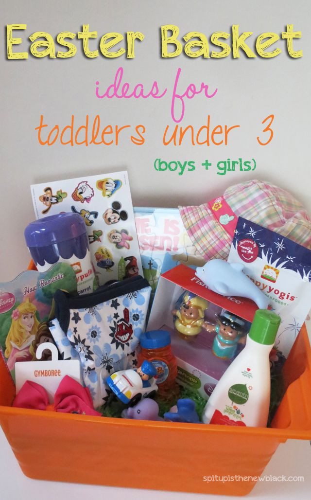 Easter Basket Ideas For 2 Yr Old Girl
 Easter basket ideas for toddlers under age 3 boys & girls