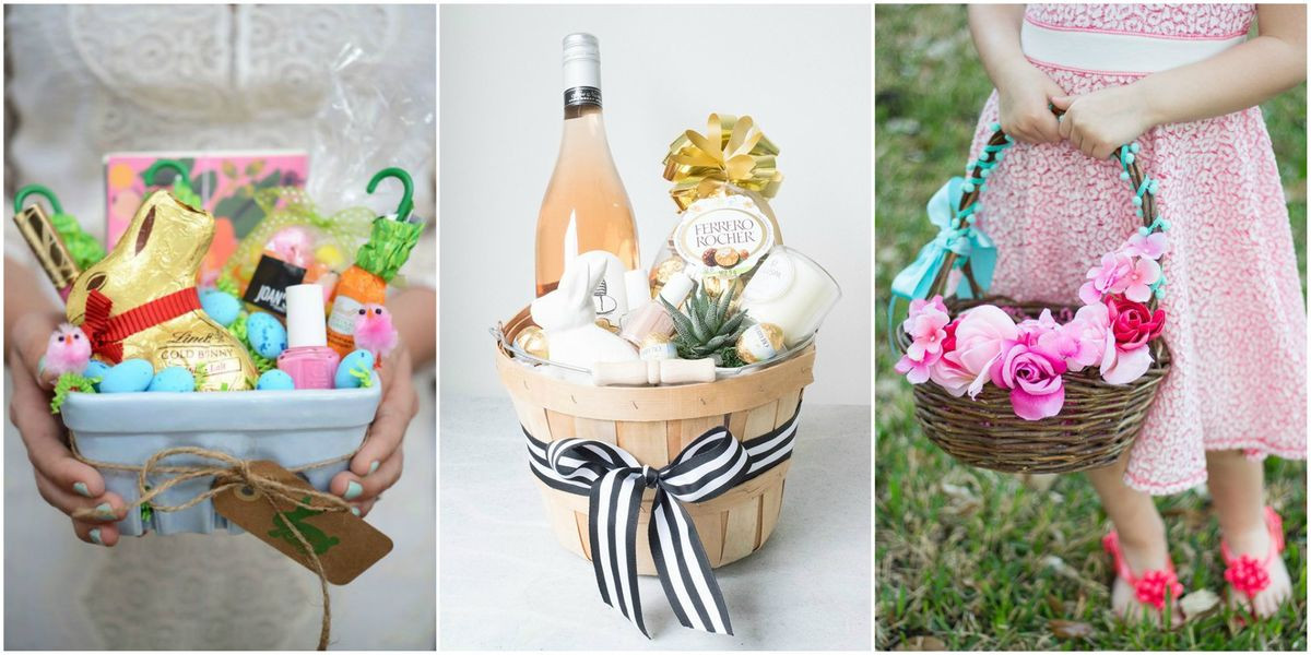 Easter Basket Ideas For Adults
 21 Cute Homemade Easter Basket Ideas Easter Gifts for