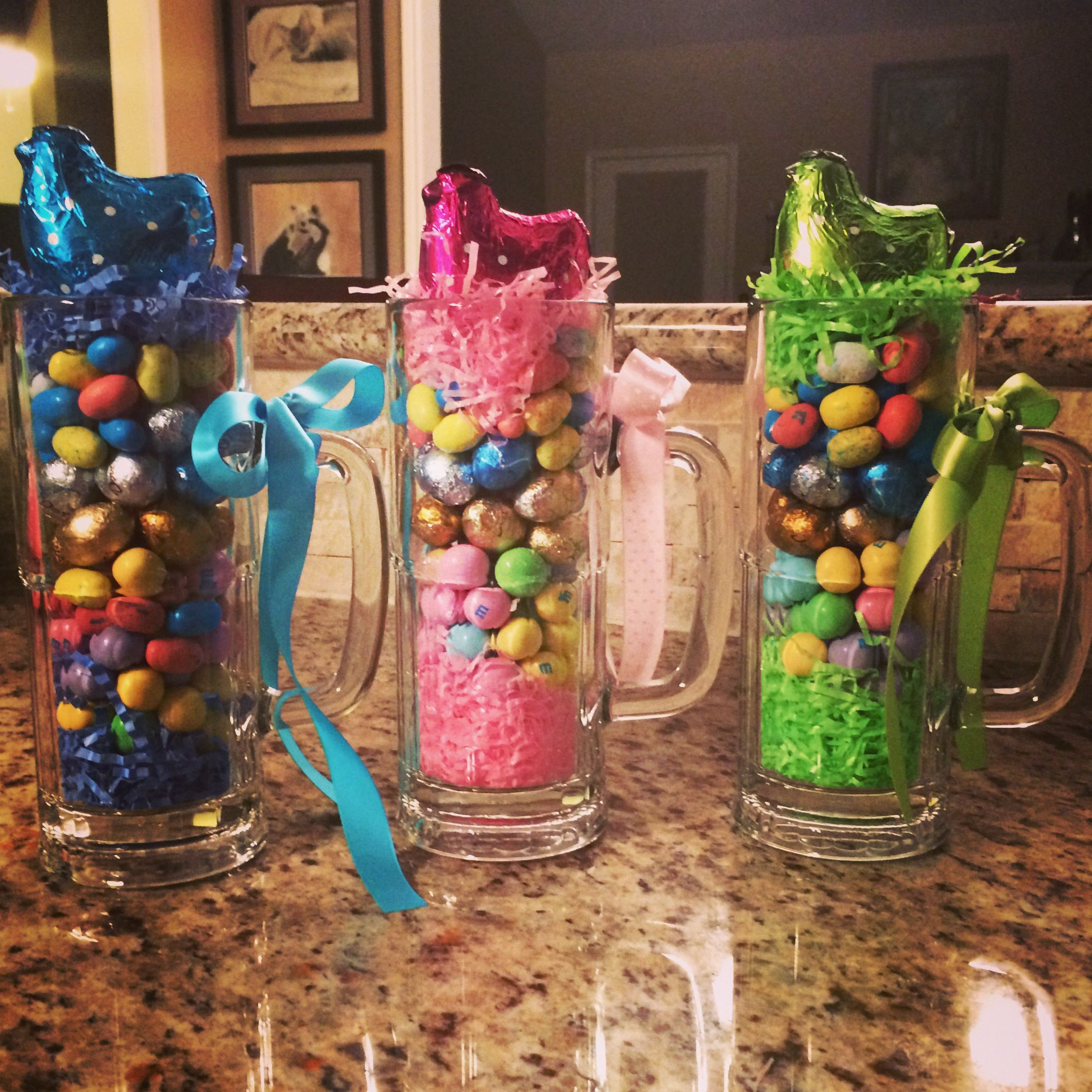 Easter Basket Ideas For Adults
 Grown Up "Easter Basket " great Spring party favors for