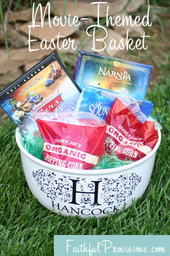 Easter Basket Ideas For Adults
 How to Make Easter Baskets Easier Try a Movie Themed