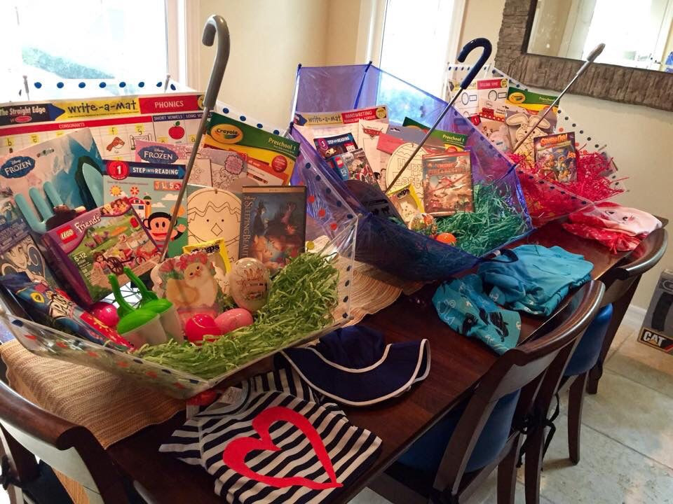 Easter Basket Ideas For Girlfriend
 Make Your Own Umbrella Easter Baskets non candy centered