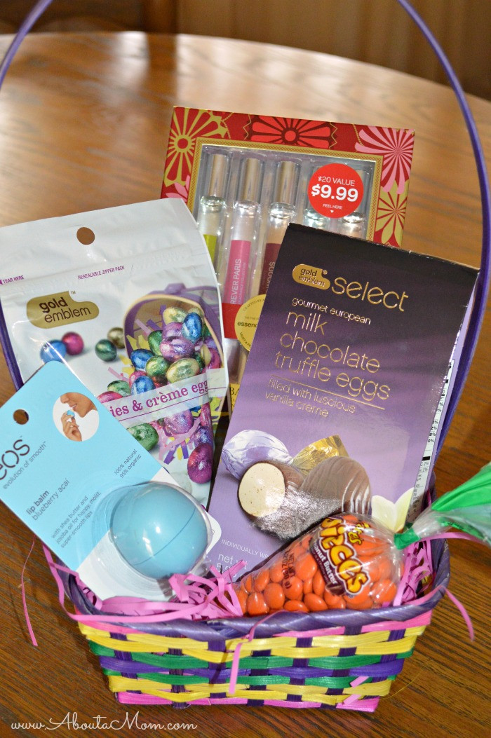 Easter Basket Ideas For Girlfriend
 DIY Easter Basket Goo s from CVS Giveaway About A Mom