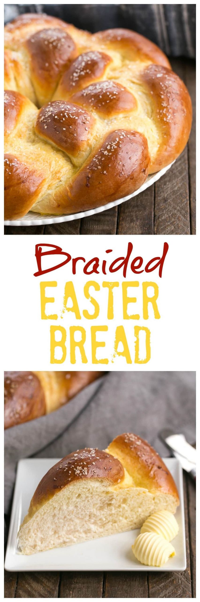 Easter Bread Recipe
 Braided Easter Bread Recipe That Skinny Chick Can Bake