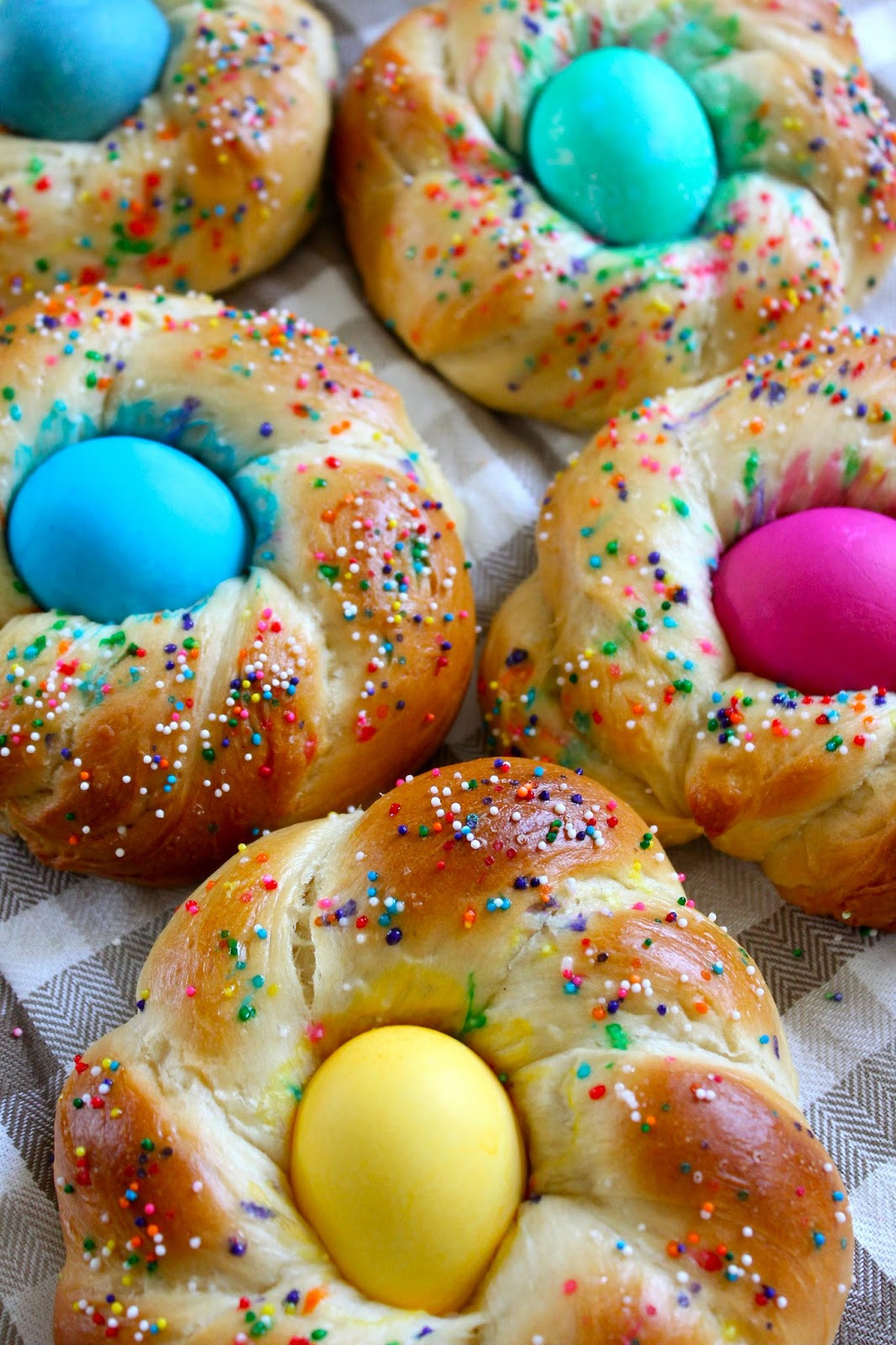 Easter Bread Recipe
 The Cultural Dish Recipe Italian Easter Egg Bread