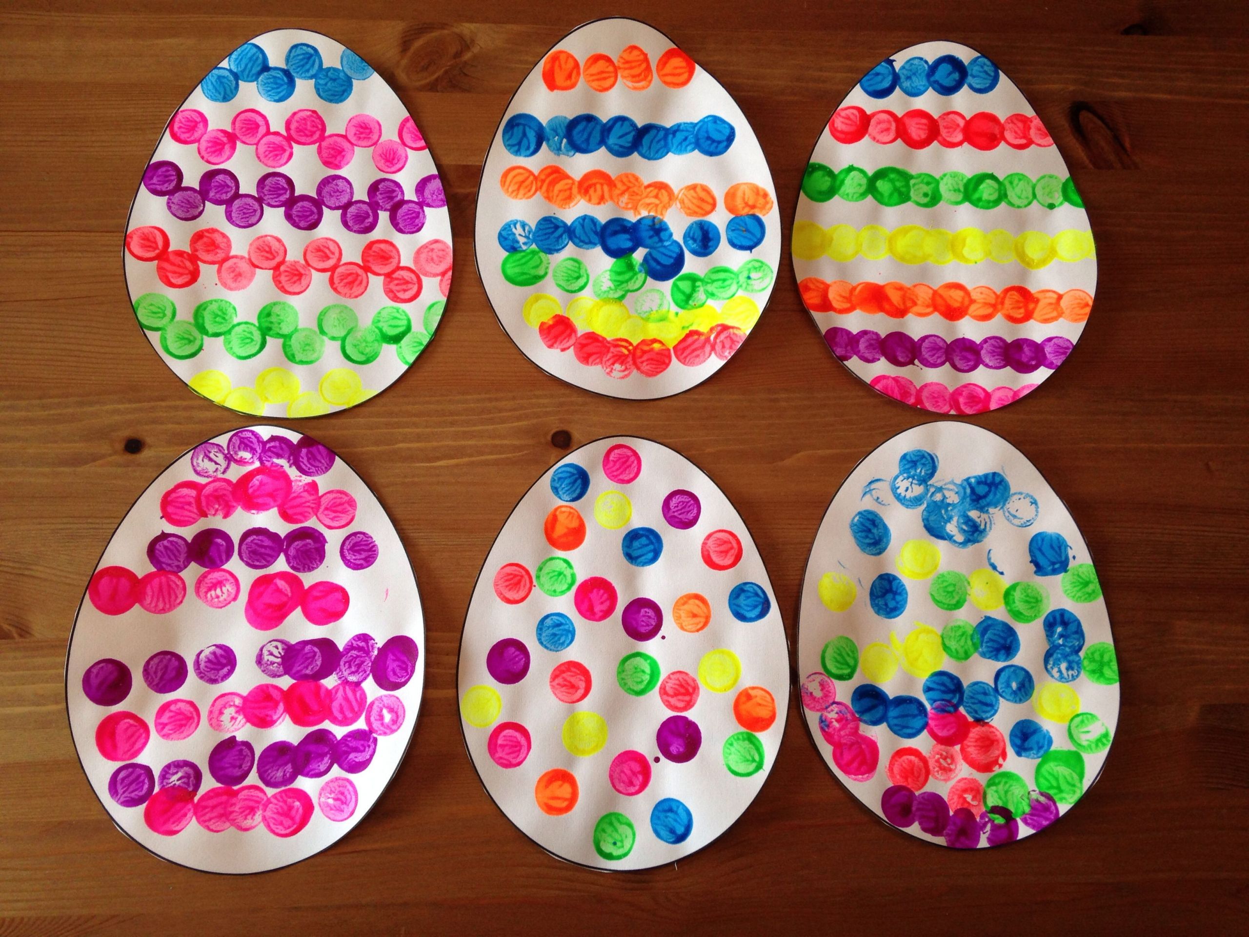 Easter Egg Crafts For Preschoolers
 Cork Painted Easter Egg Craft Easter Craft Preschool