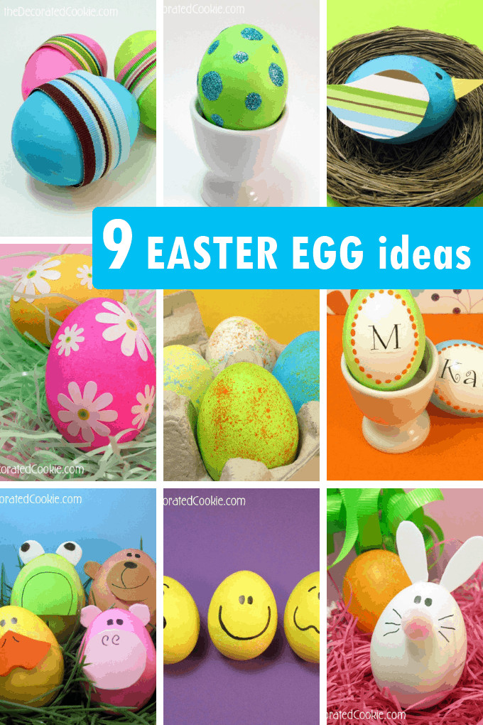Easter Egg Decoration Ideas
 Easter egg decorating 9 ideas for decorating Easter eggs