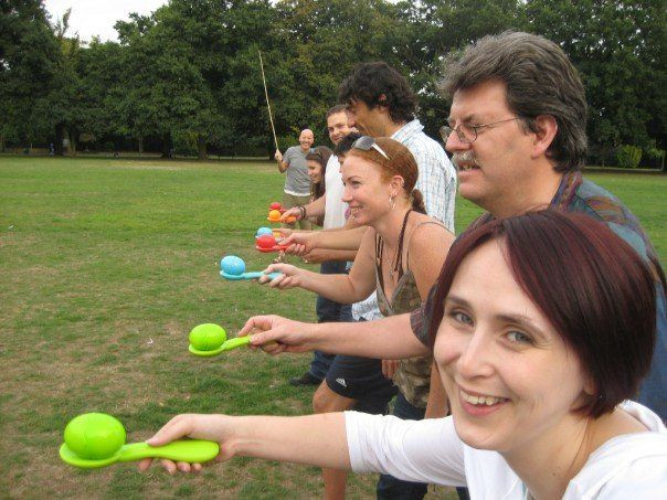 Easter Game Ideas For Adults
 Egg in Spoon Race Easter