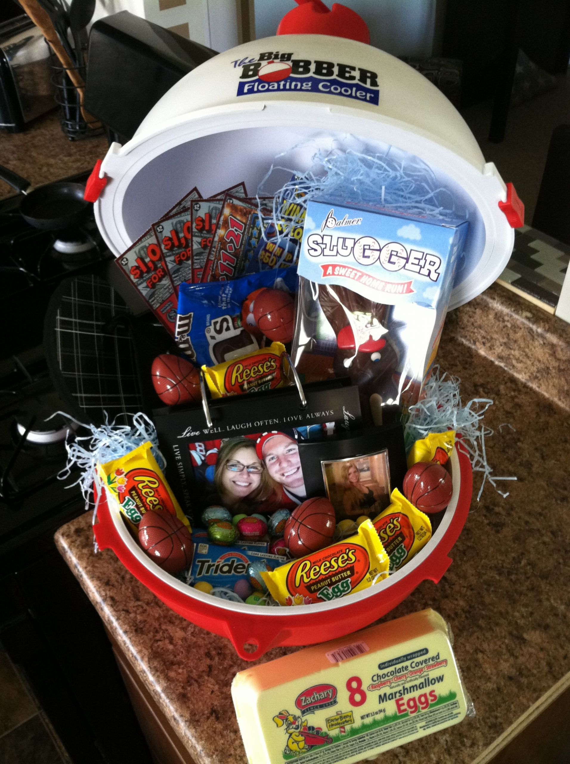 Easter Gifts For Men
 Man Easter Basket Idea Floating cooler Not a bad idea
