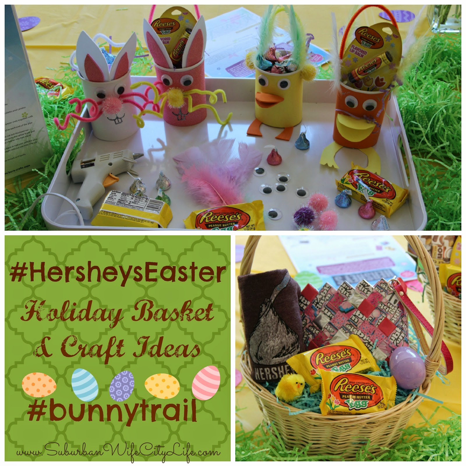 Easter Gifts For Wife
 Easter Basket Ideas & Crafts from Hershey s bunnytrail