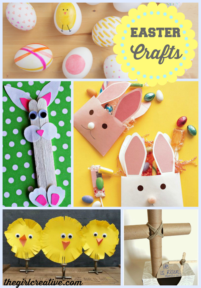 Easter Ideas For Toddlers
 Easter Crafts for Kids The Girl Creative