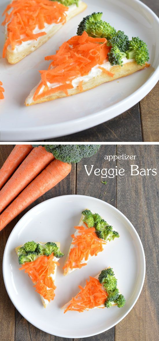 Easy Appetizers For Easter
 Veggie Bars Easy Easter Appetizers for a Crowd