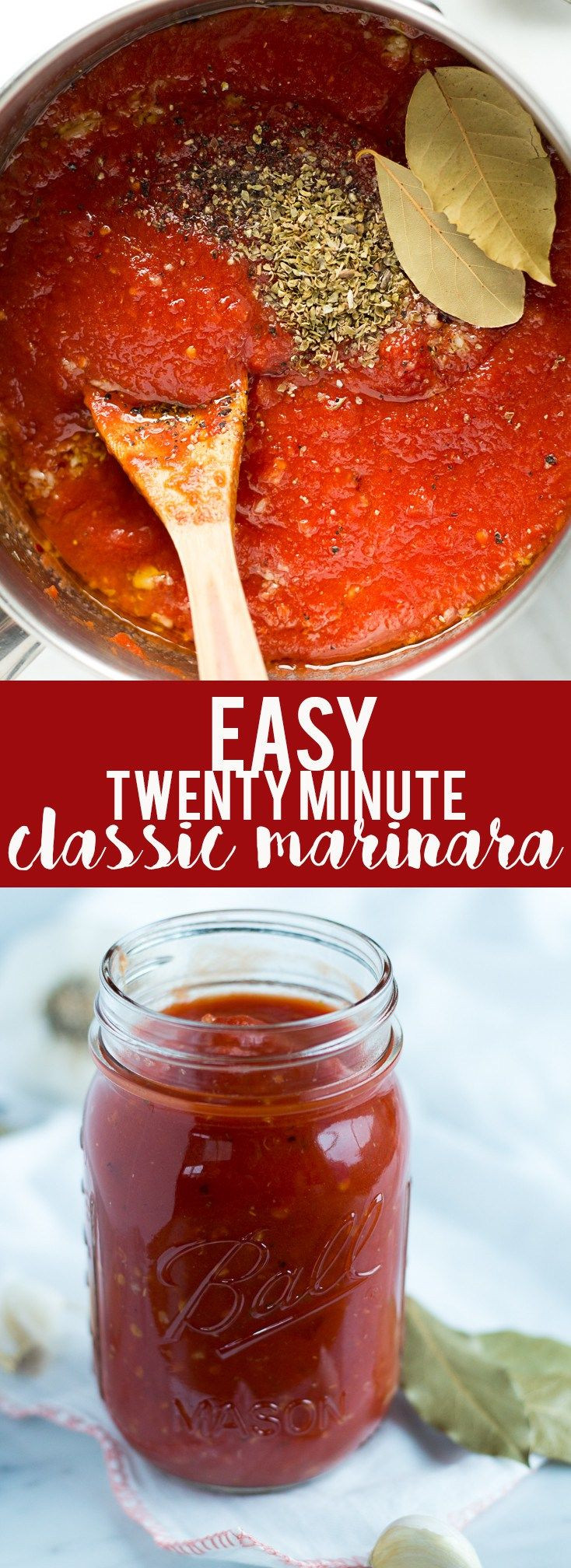 Easy Canning Spaghetti Sauce
 Easy Twenty Minute Classic Marinara Sauce Recipe