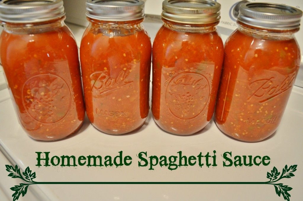 Easy Canning Spaghetti Sauce
 Homemade Spaghetti Sauce DIY Ideas in 2019