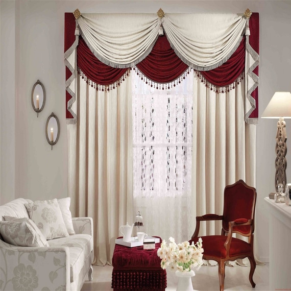 Elegant Kitchen Curtains
 Curtain design and description full catalog of living