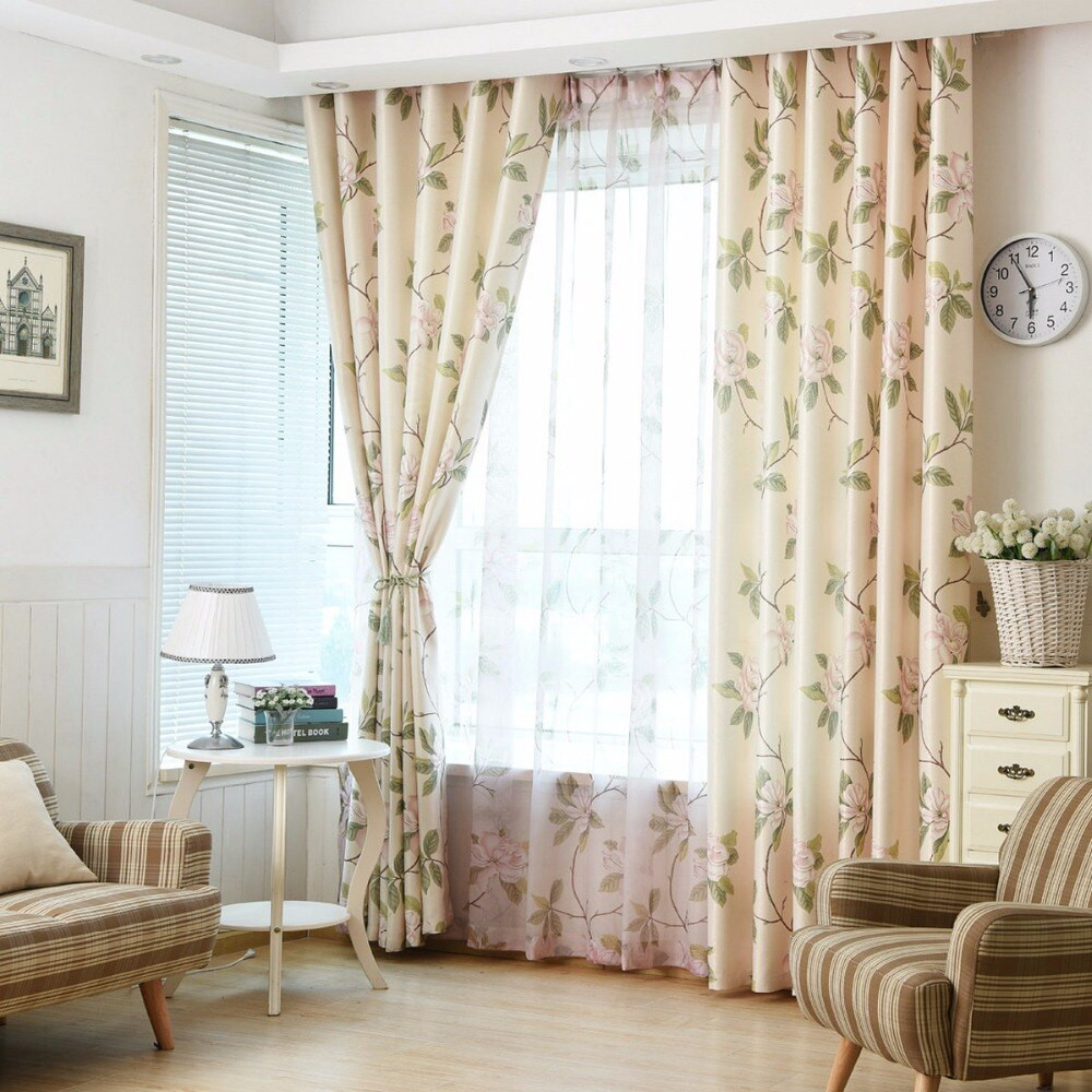 Elegant Kitchen Curtains
 New Hot Curtains Tulles for Living Room Bedroom Kitchen
