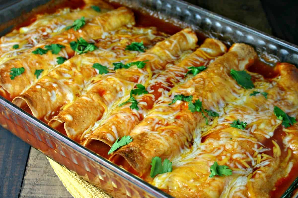 Enchiladas Mexican Recipes
 Cheesy Chicken Enchiladas Life Love and Good Food