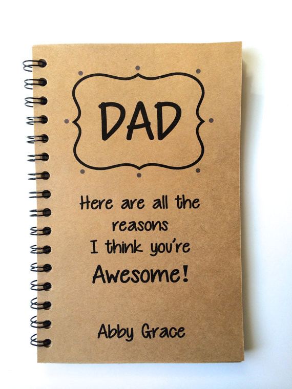 Father'S Day Gifts From Daughter DIY
 Fathers Day Gift Dad Gift From Daughter From Son Journal