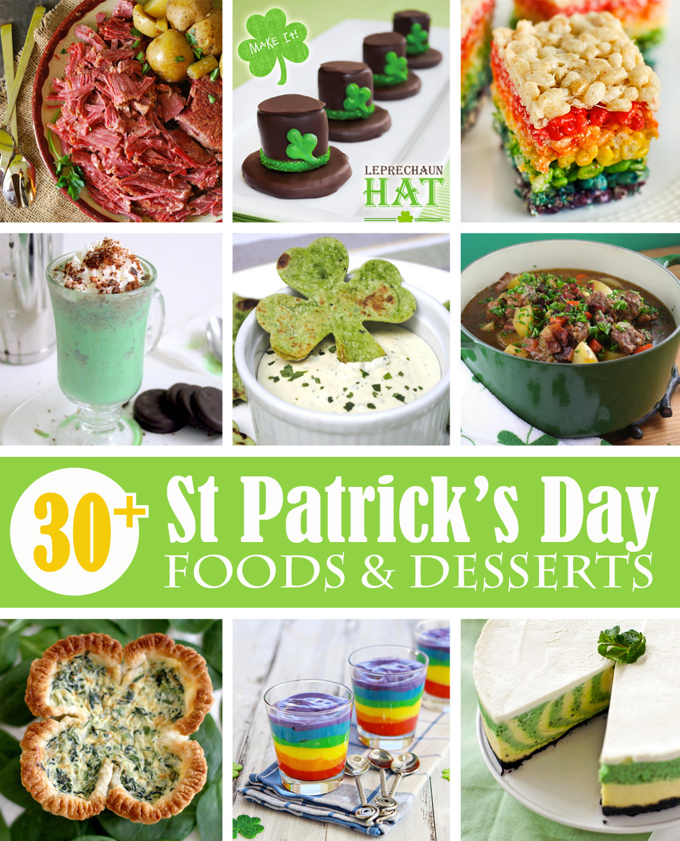 Food For St Patrick's Day Party
 30 St Patrick s Day Food and Dessert Ideas