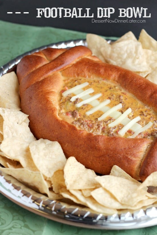 Football Dinners Recipes
 Football Dip Bowl Dessert Now Dinner Later