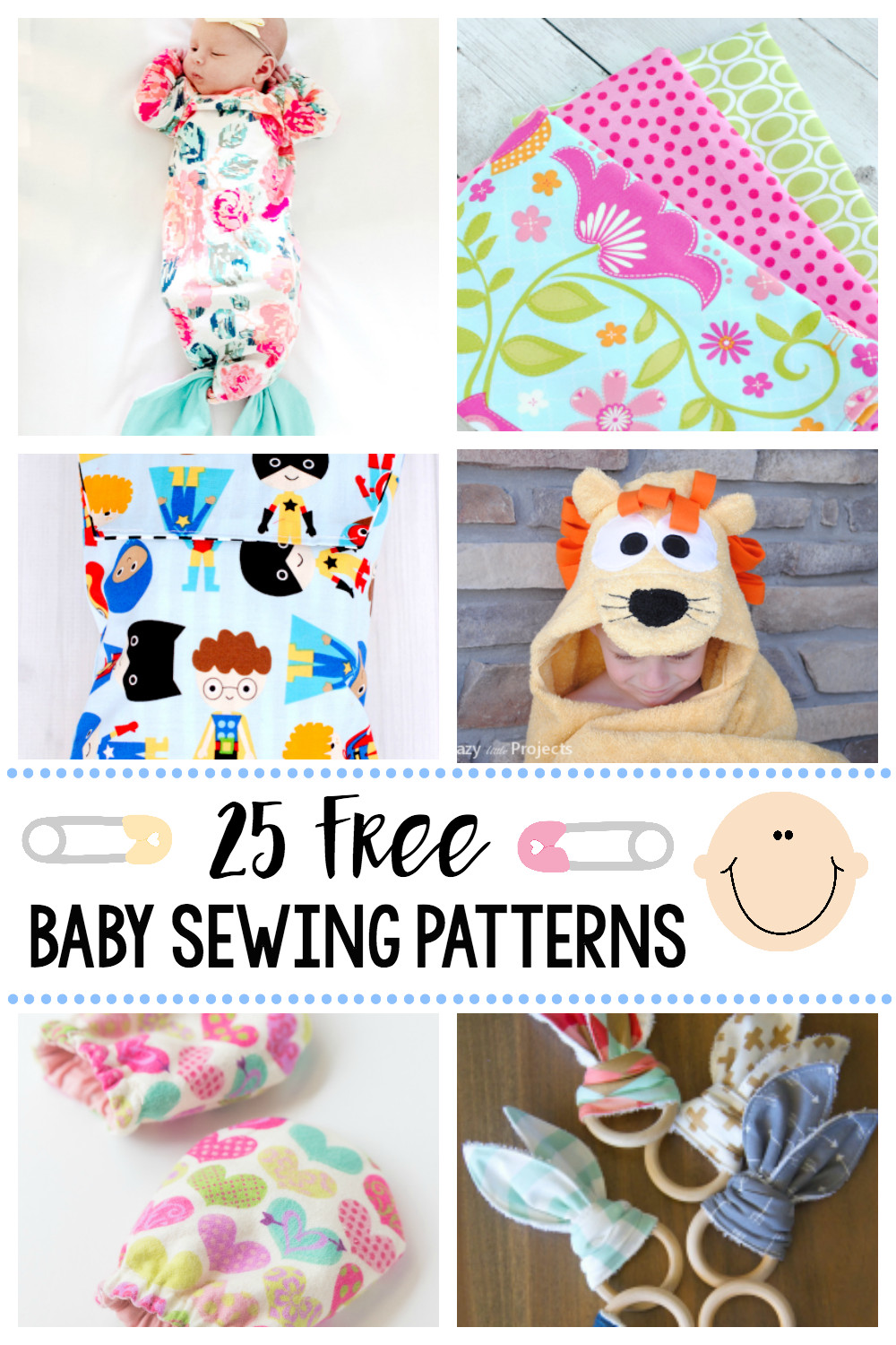 Free Gift For New Born Baby
 25 Things to Sew for Baby