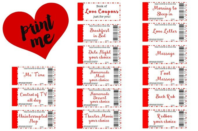 Free Gift Ideas For Girlfriend
 Free Printable Love Coupons The Perfect Gift 21 Flavors