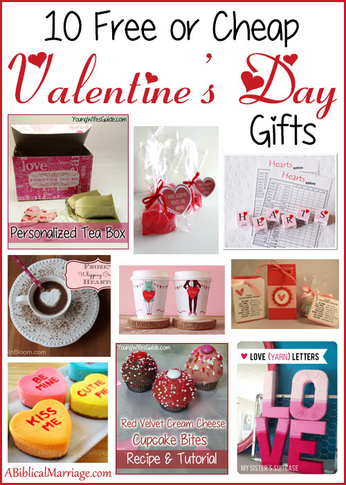 Free Valentine Gift Ideas
 10 Free or Cheap Valentine s Day Gifts A Biblical Marriage