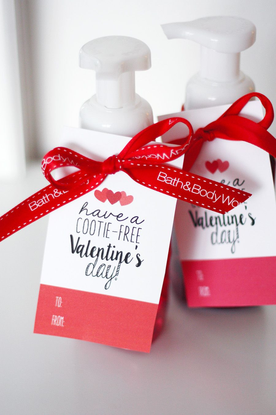 Free Valentine Gift Ideas
 Valentine s Day Cootie Free Tags